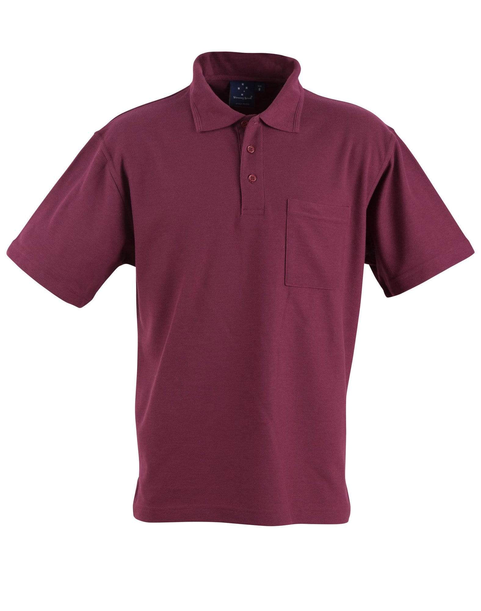 Winning Spirit Unisex Pocket Polo Shirt PS41